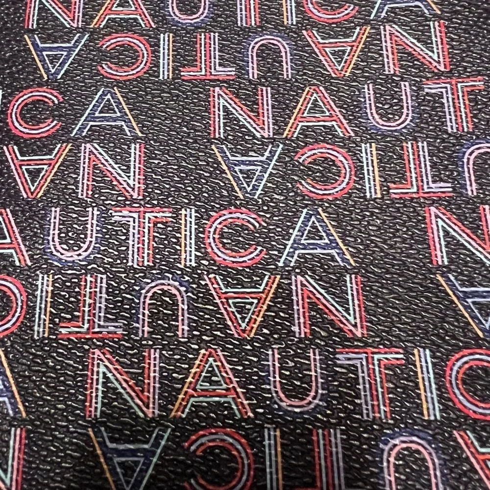 Nautica Multicolor Logo Pattern (New Without Tags)